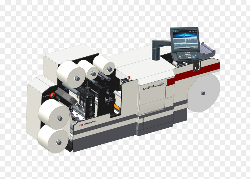 Printer Printing Press Mark Andy Digital Offset PNG