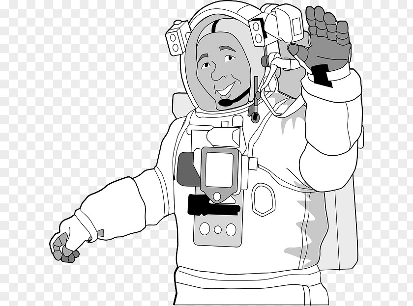 Astronaut Clip Art Image PNG