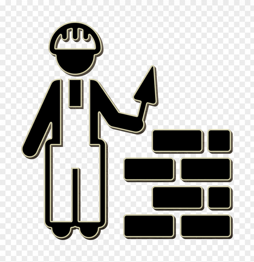 Buildings Icon Builder Construction Worker PNG