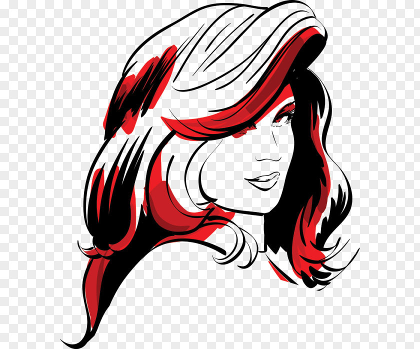 Hand-painted Woman T-shirt Model Euclidean Vector PNG