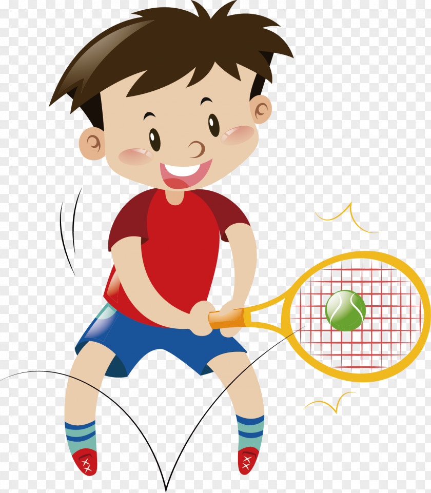 Playing Tennis Teenager Royalty-free Stock Photography Illustration PNG