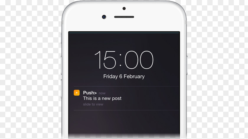 Push Notifications Smartphone PNG