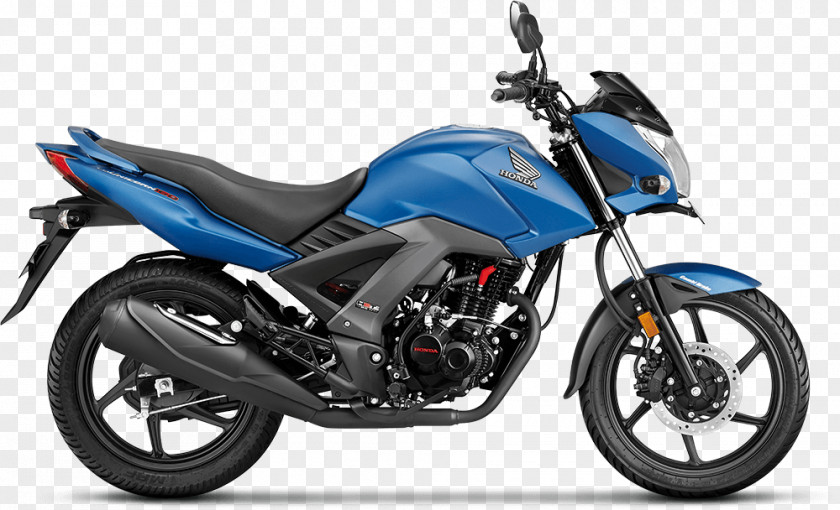 Blue Motorcycle Honda Shine Dream Yuga Livo Scooter PNG