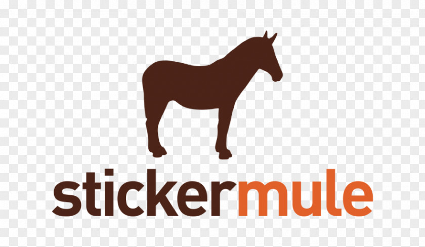 Business Sticker Mule Logo Sponsor PNG