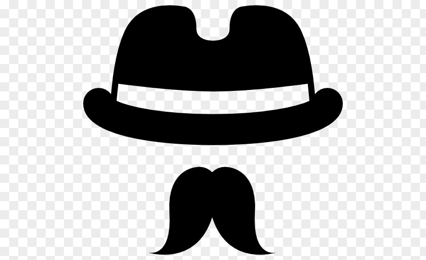 Hat Fedora Moustache Clip Art PNG