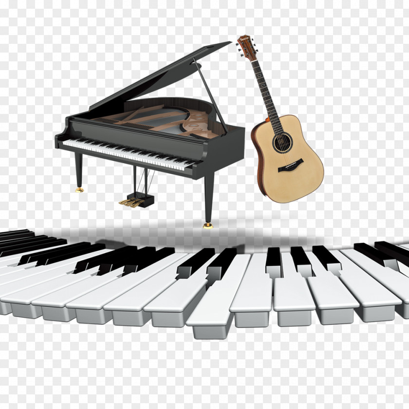Musical Instruments Piano Keyboard Violin PNG