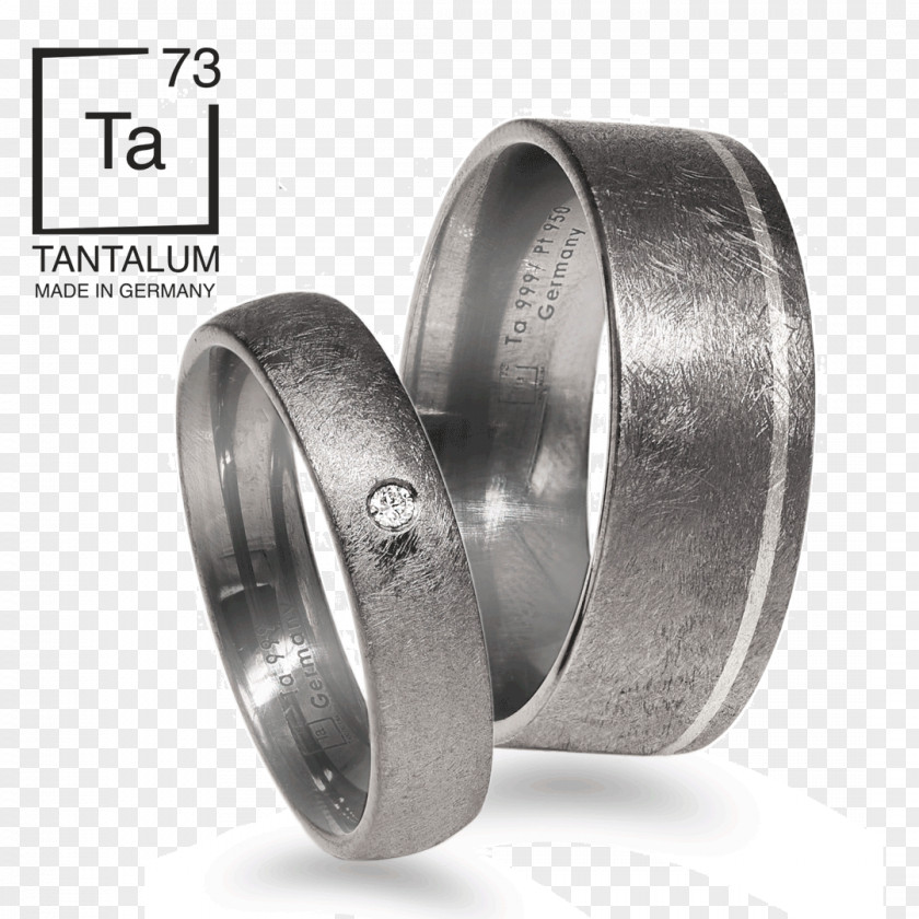 Ring Wedding Platinum Diamond Tantalum PNG