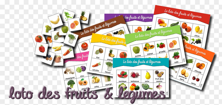 Sleep Cycle Worksheet France French Loto Fruits Et Légumes Food Game PNG