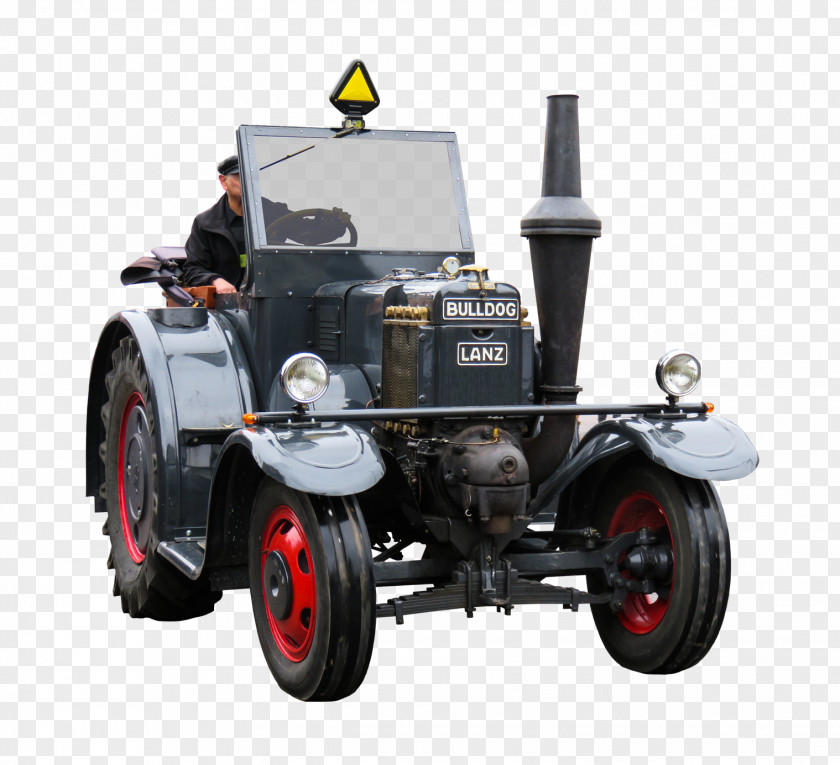 Tractor Lanz Bulldog Antique Car Agriculture PNG