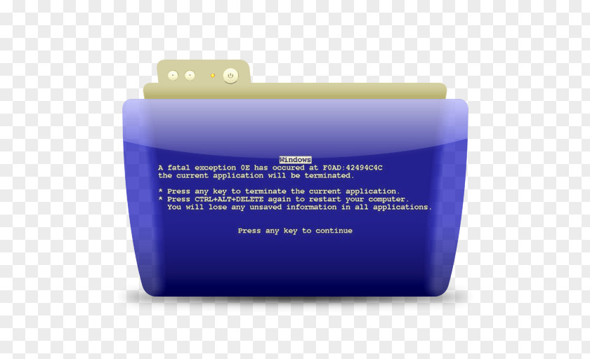 Microsoft Blue Screen Of Death PNG