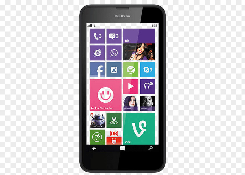 Smartphone Nokia Lumia 635 630 530 820 1520 PNG