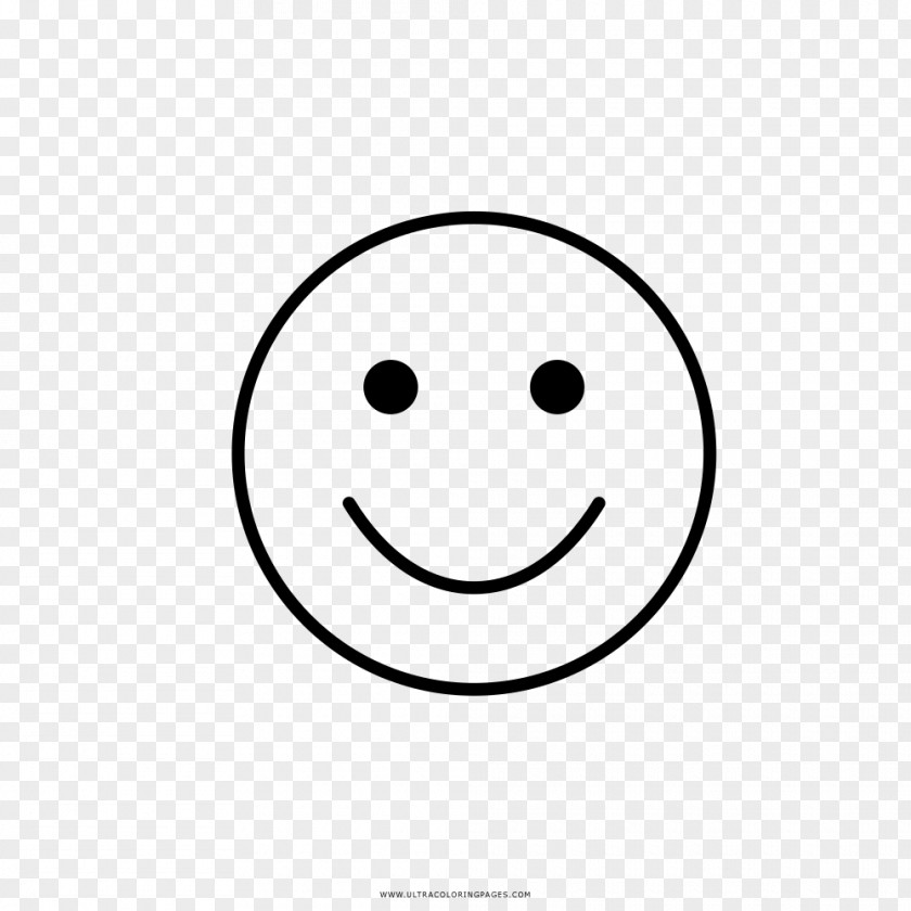 Smiley Line Art Happiness Circle PNG