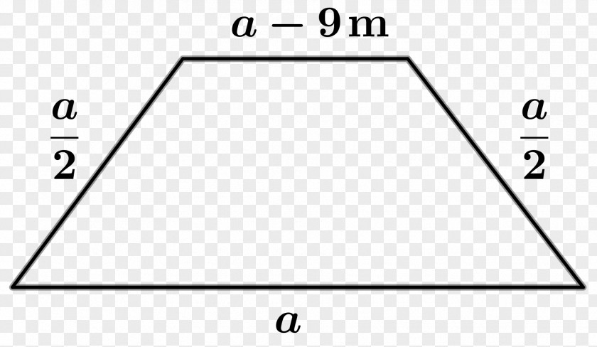 Triangle Trapezoid Area Perimeter PNG