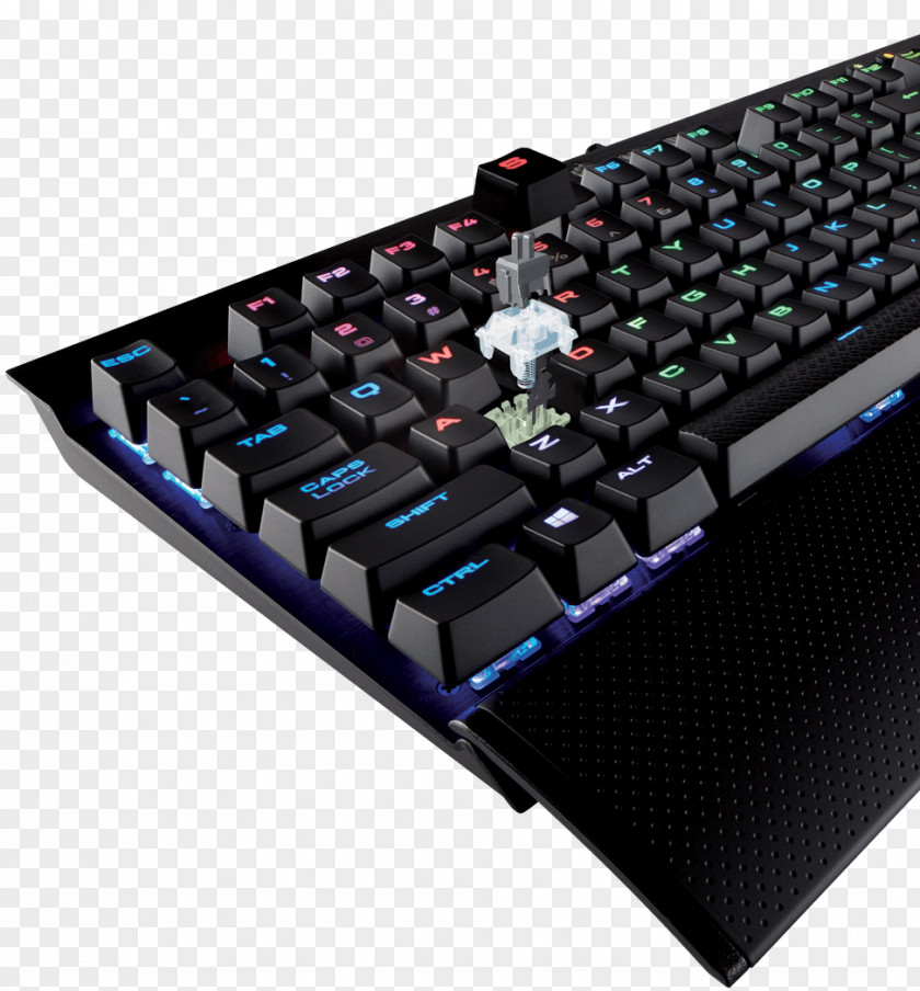 Cherry Computer Keyboard Corsair Gaming K70 MX RGB Rapidfire Speed (UK) Keypad LUX PNG