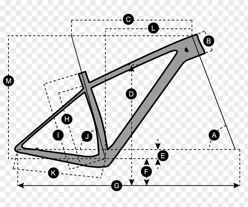 Geometric Mountain Scott Sports Bicycle Geometry Scale 2018 World Cup PNG