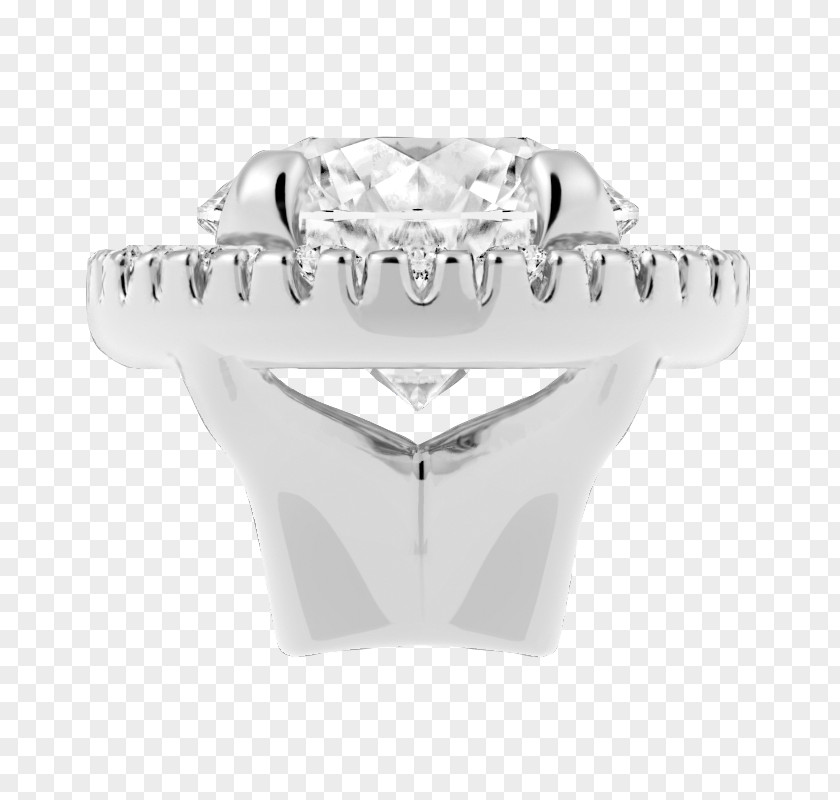 Prong Setting Wedding Ring Silver Body Jewellery PNG