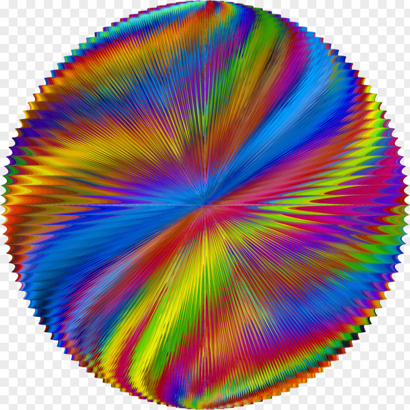 Rainbow Psychedelic Art Drawing Clip PNG