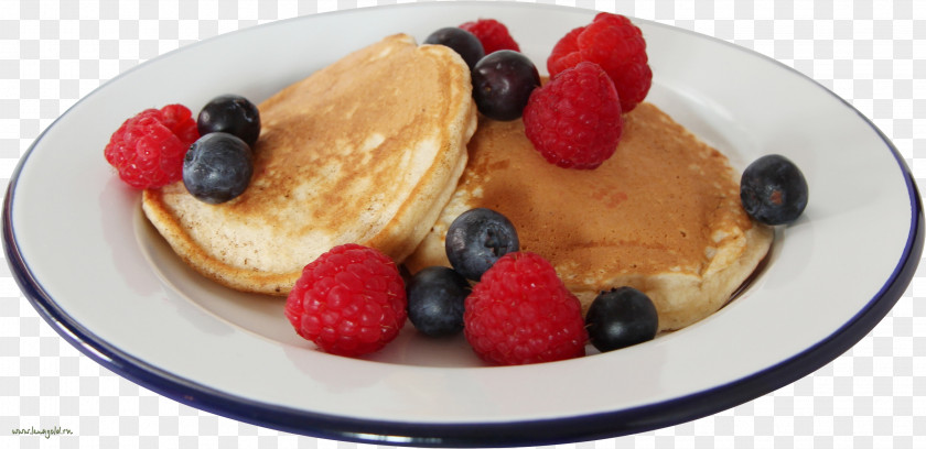 Raspberry Pancake Oladyi Recipe PNG