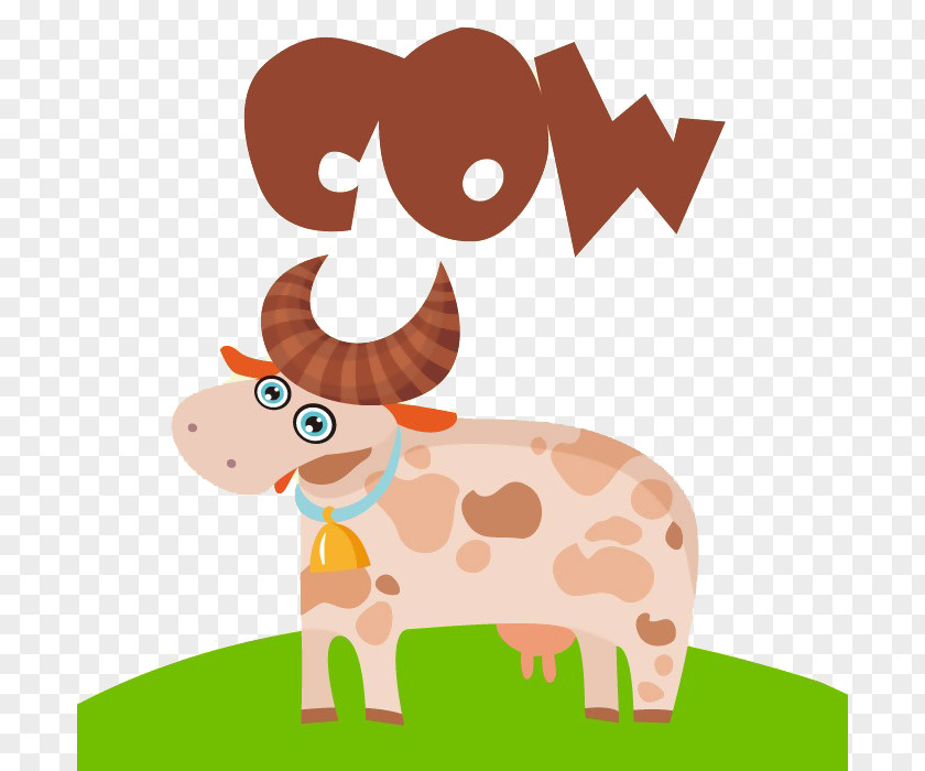 Dairy Cow Cattle Milk Cartoon Clip Art PNG