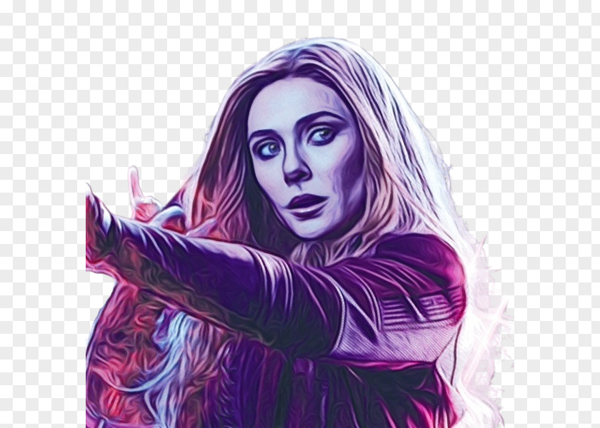 Elizabeth Olsen Wanda Maximoff Avengers: Infinity War Desktop Wallpaper PNG