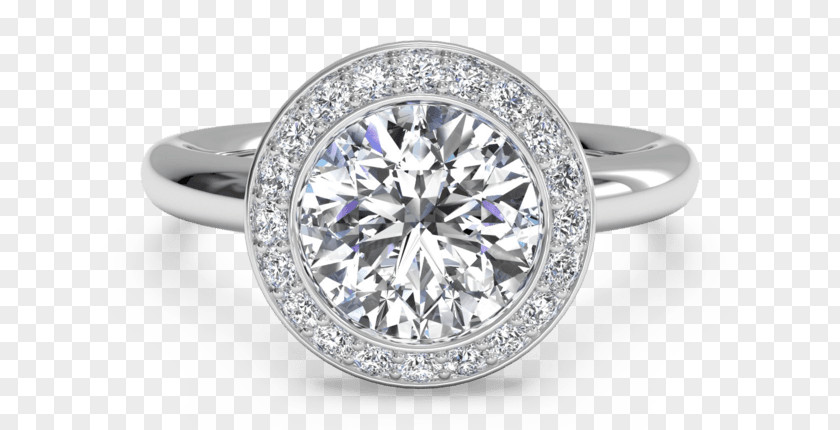 Platinum Ring Engagement Diamond Wedding PNG