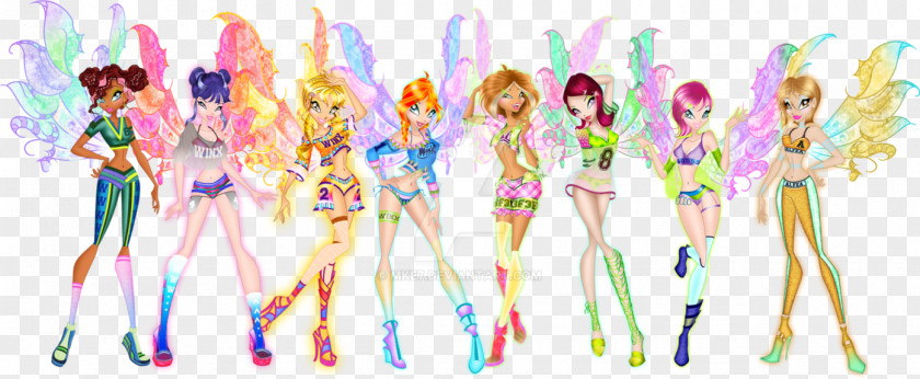 Winx Club Believix In You Bloom Musa Roxy Flora Tecna PNG