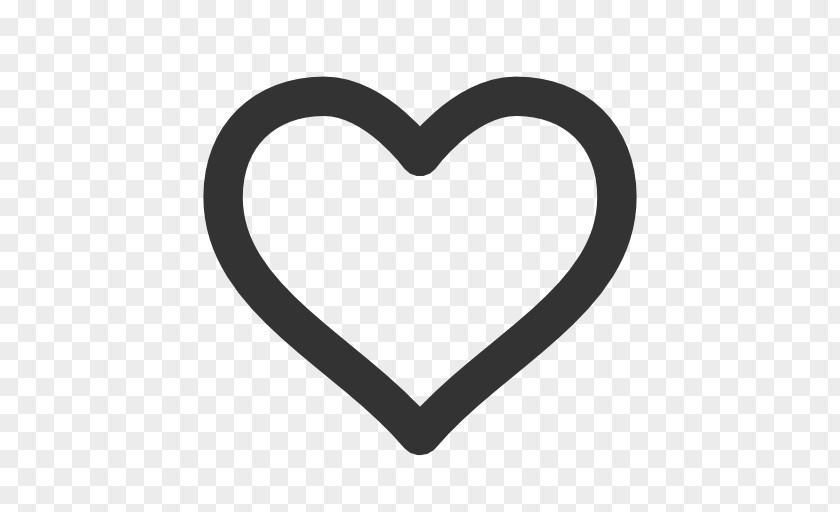 Like Outline Icon Heart PNG