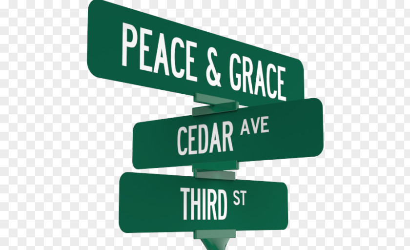 Street Sign Bloss Mansion Peace & Grace Insurance Services Health Life PNG