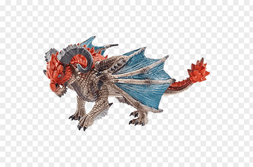 Toy Dragon Battering Ram Schleich 70511 New Red Blue Knight World Novelty Eldrador Dragon's Treasure Eldorado (Night Hunter) Figure 70559 PNG