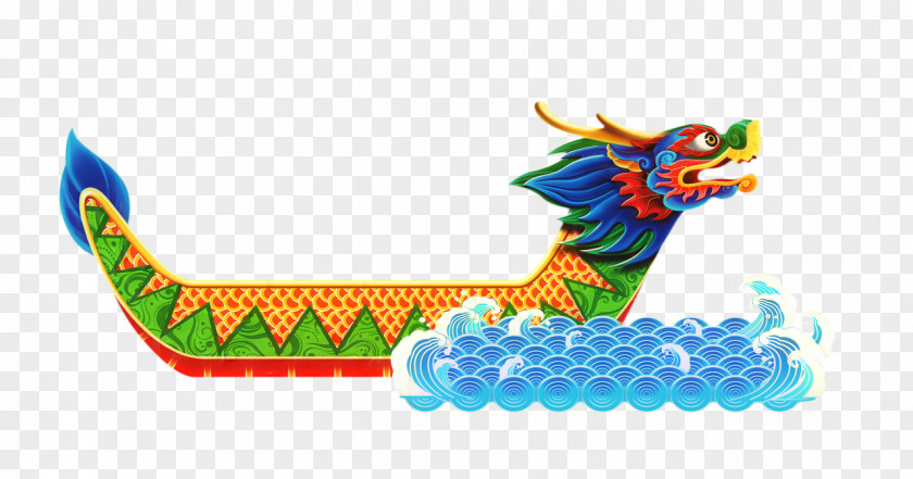 Animal Figure Watercraft Dragon Boat Festival PNG
