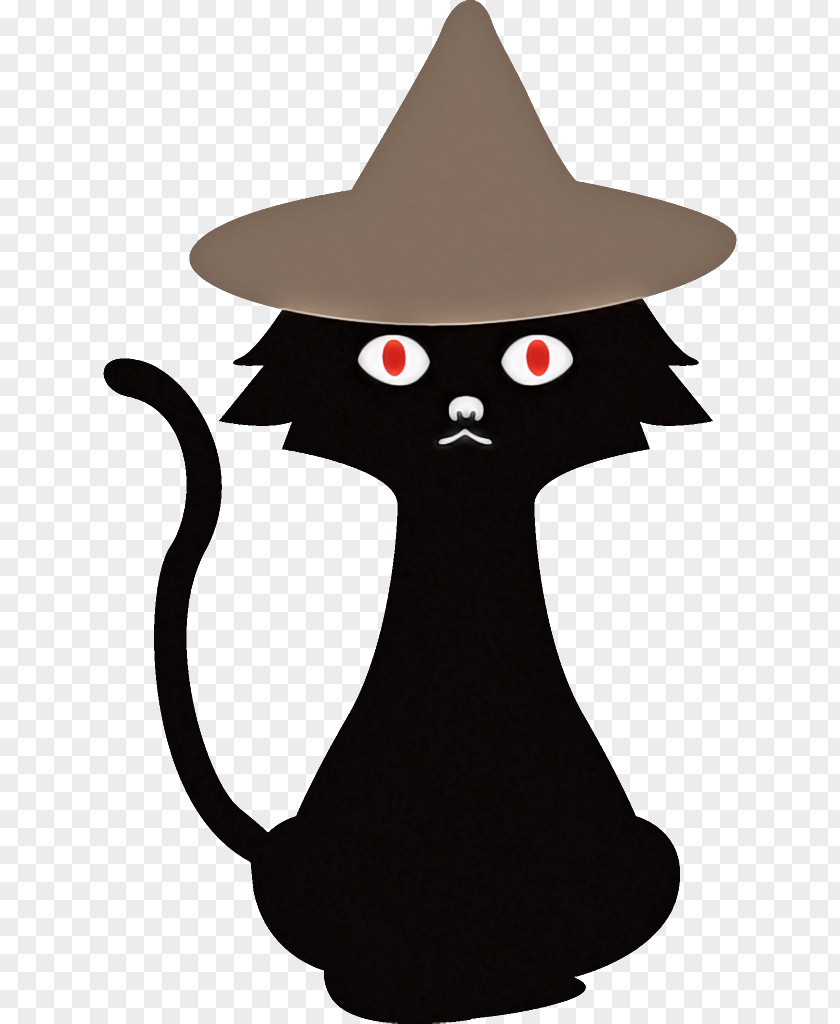 Black Cat Halloween PNG