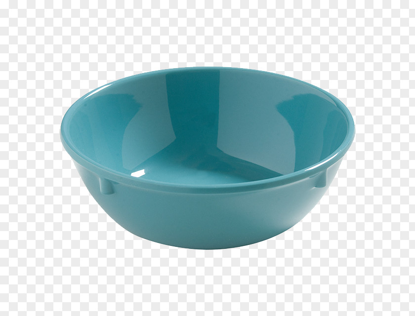 Glass Plastic Melamine Turquoise Bowl PNG