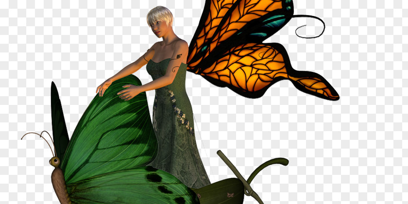 Ji Monarch Butterfly Brush-footed Butterflies Insect Fairy PNG