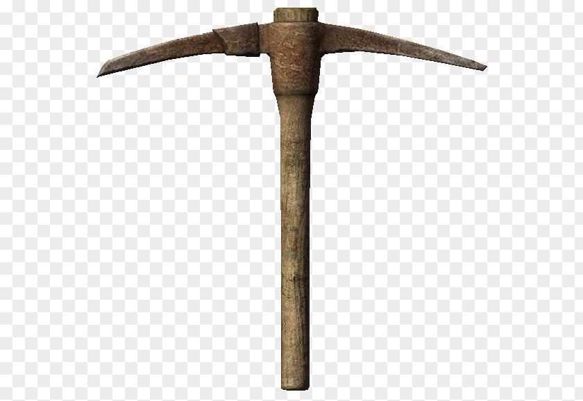 Mines Pickaxe Minecraft Tool Mattock PNG