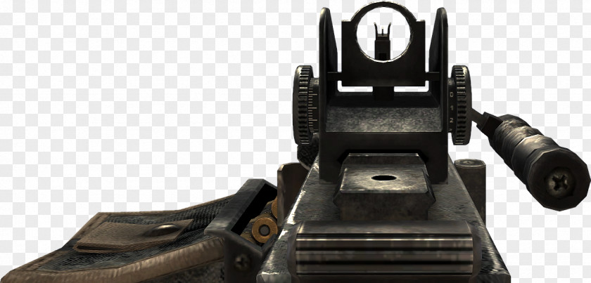 Sights Call Of Duty: Modern Warfare 2 Battlefield 4 Weapon Firearm Heckler & Koch MG4 PNG