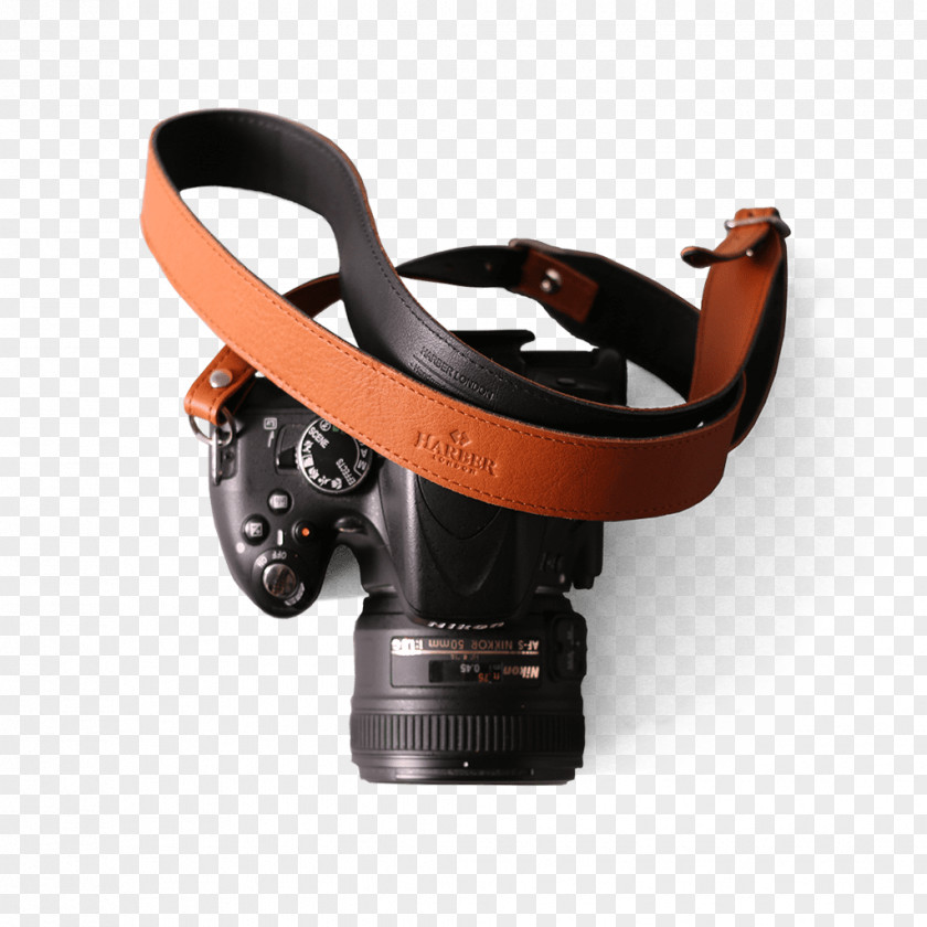 Leather Strap Camera Lens Canon PNG