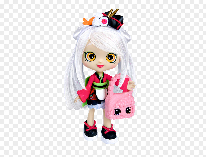 Shopkins Shoppies Sara Sushi Moose Toys Rice PNG