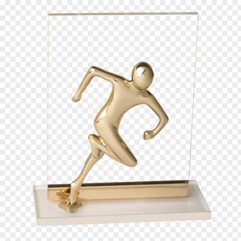 Trophy Figurine Material PNG