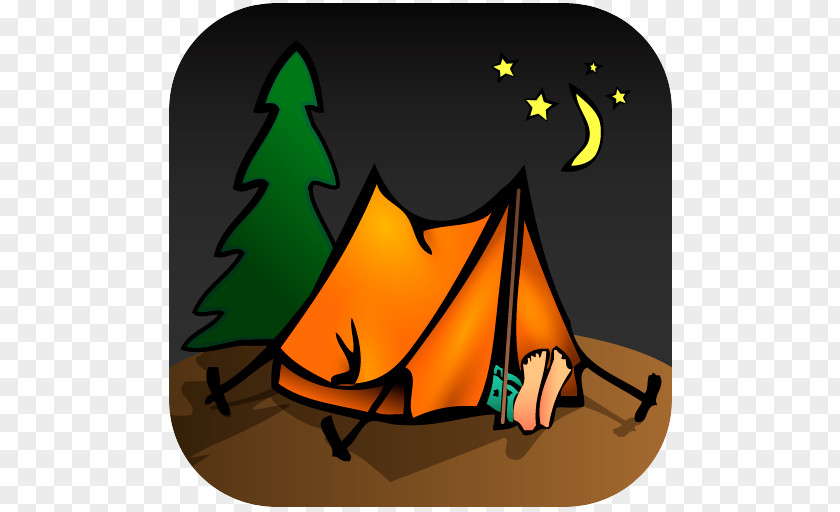 Campsite Camping Scouting Campervans Clip Art PNG