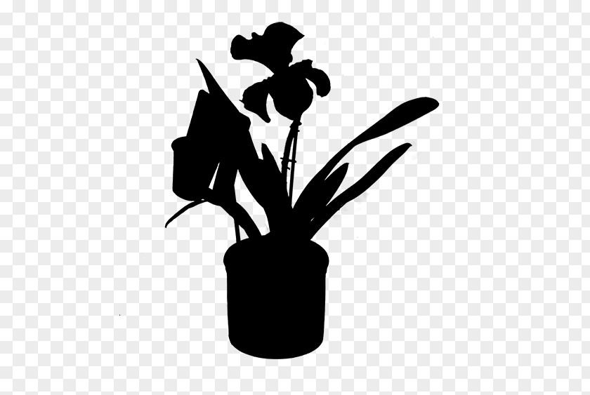 Clip Art Flower Leaf Plant Stem Silhouette PNG