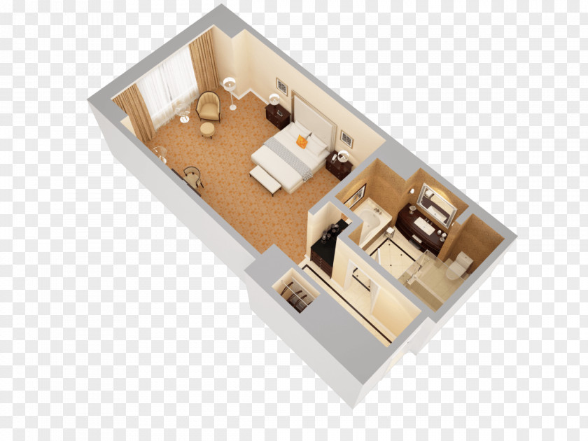 Design 3D Floor Plan House PNG
