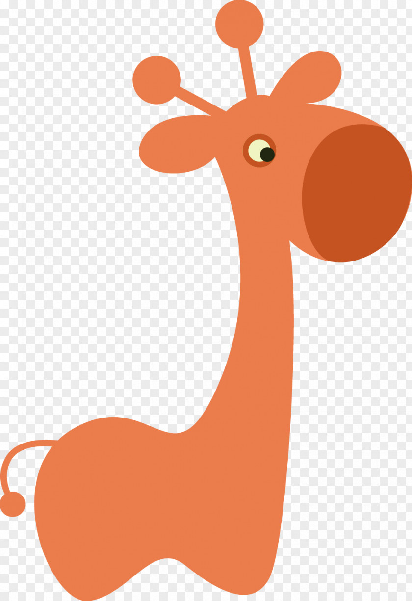 Giraffe Vector IOS Clip Art PNG