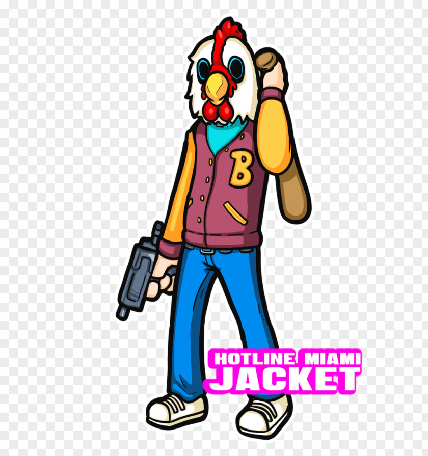 Jacket Hotline Miami Clip Art Illustration Human Behavior Cartoon Product PNG