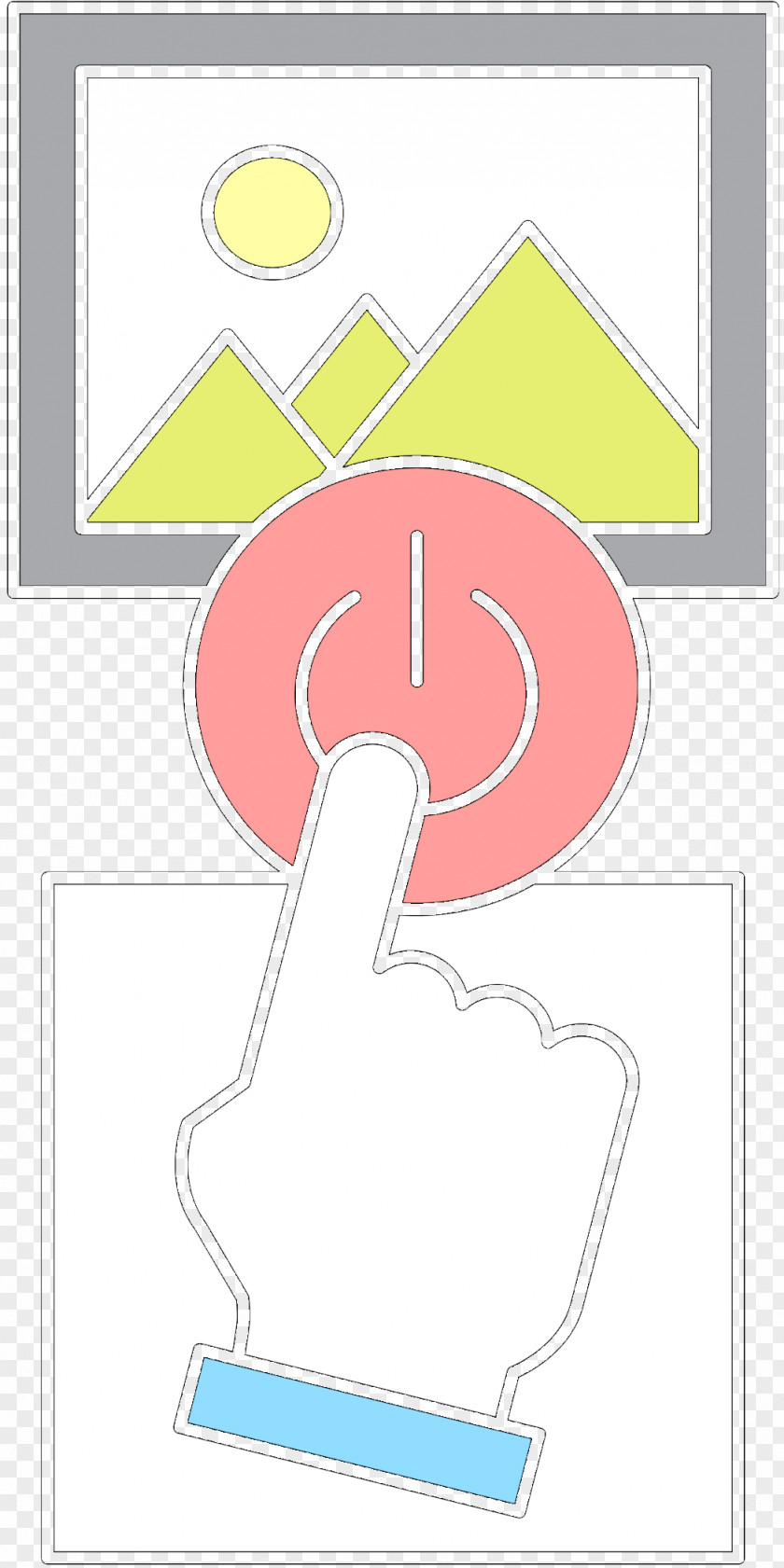 Paper Clip Art Thumb Design Line PNG