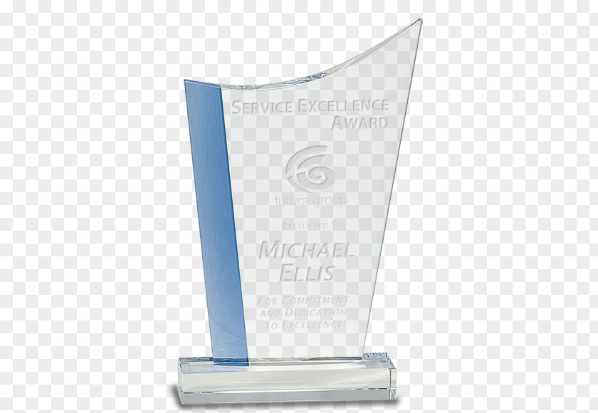 Trophy Award Glass Commemorative Plaque Engraving PNG