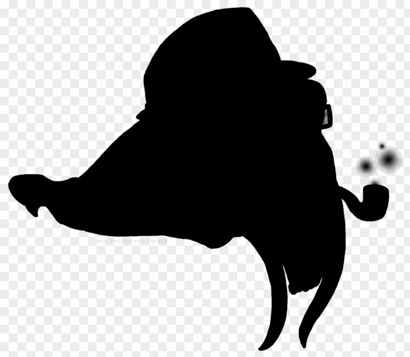 Cattle Clip Art Mammal Silhouette Snout PNG