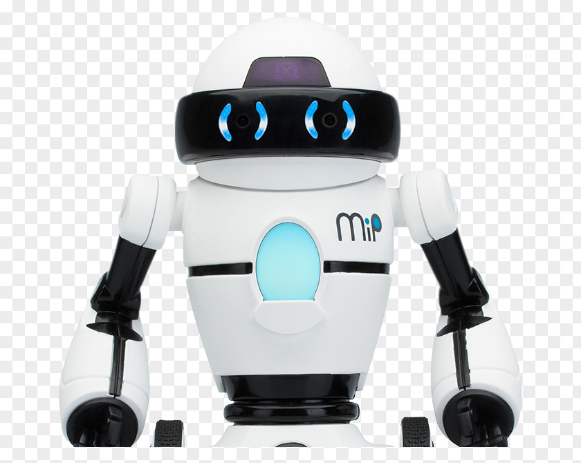 MIP The Toy RobotWhiteRobot WowWee Robot Black PNG