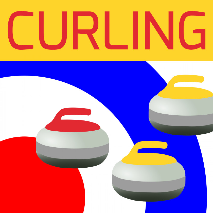 Curling Cliparts At The Winter Olympics Olympic Games Hair Iron Stone Clip Art PNG