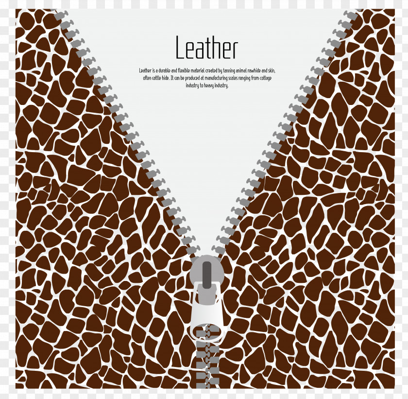 Features Leopard Clothing Zipper Giraffe Persian PNG