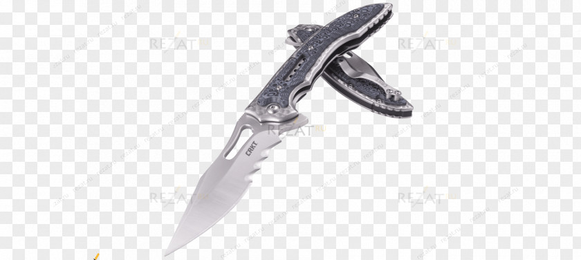 Flippers Knife Serrated Blade Weapon Clip Point PNG